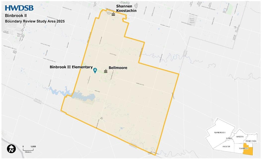 Binbrook II Map
